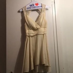 Cream color dress